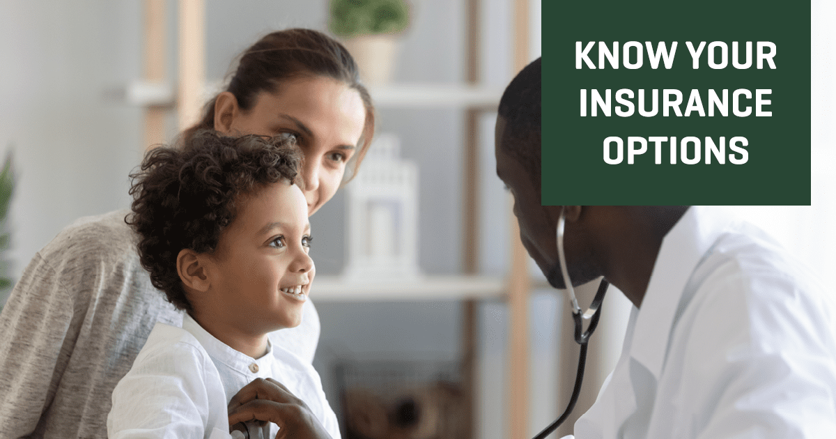 Know your insurance options no logo