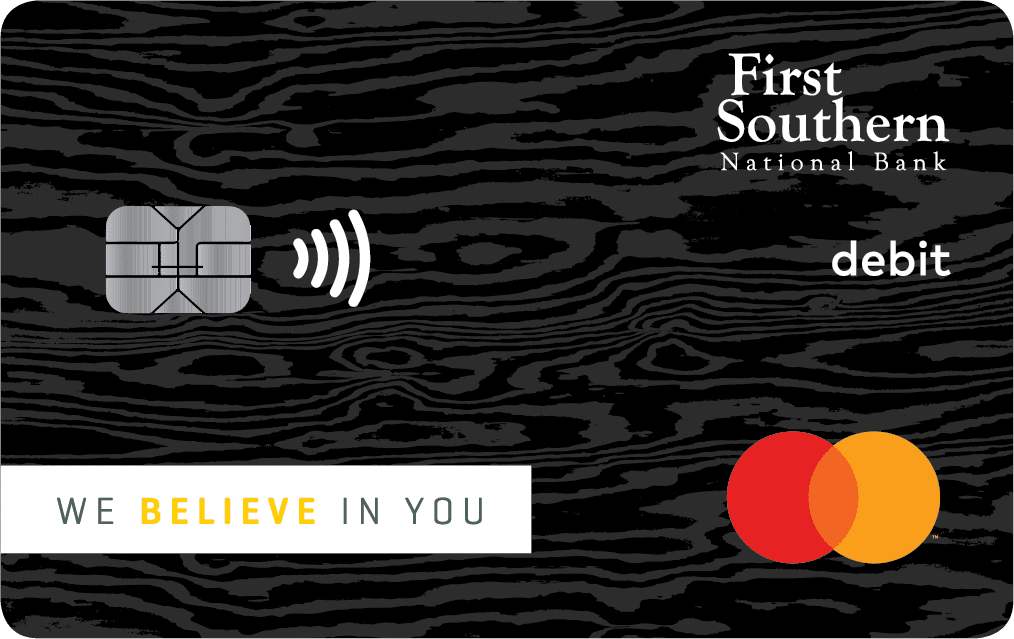 First Southern National Bank First Class Debit Mastercard®